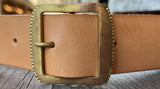Ledergürtel (30mm) mit Schließe SOINS - schwarz/sc