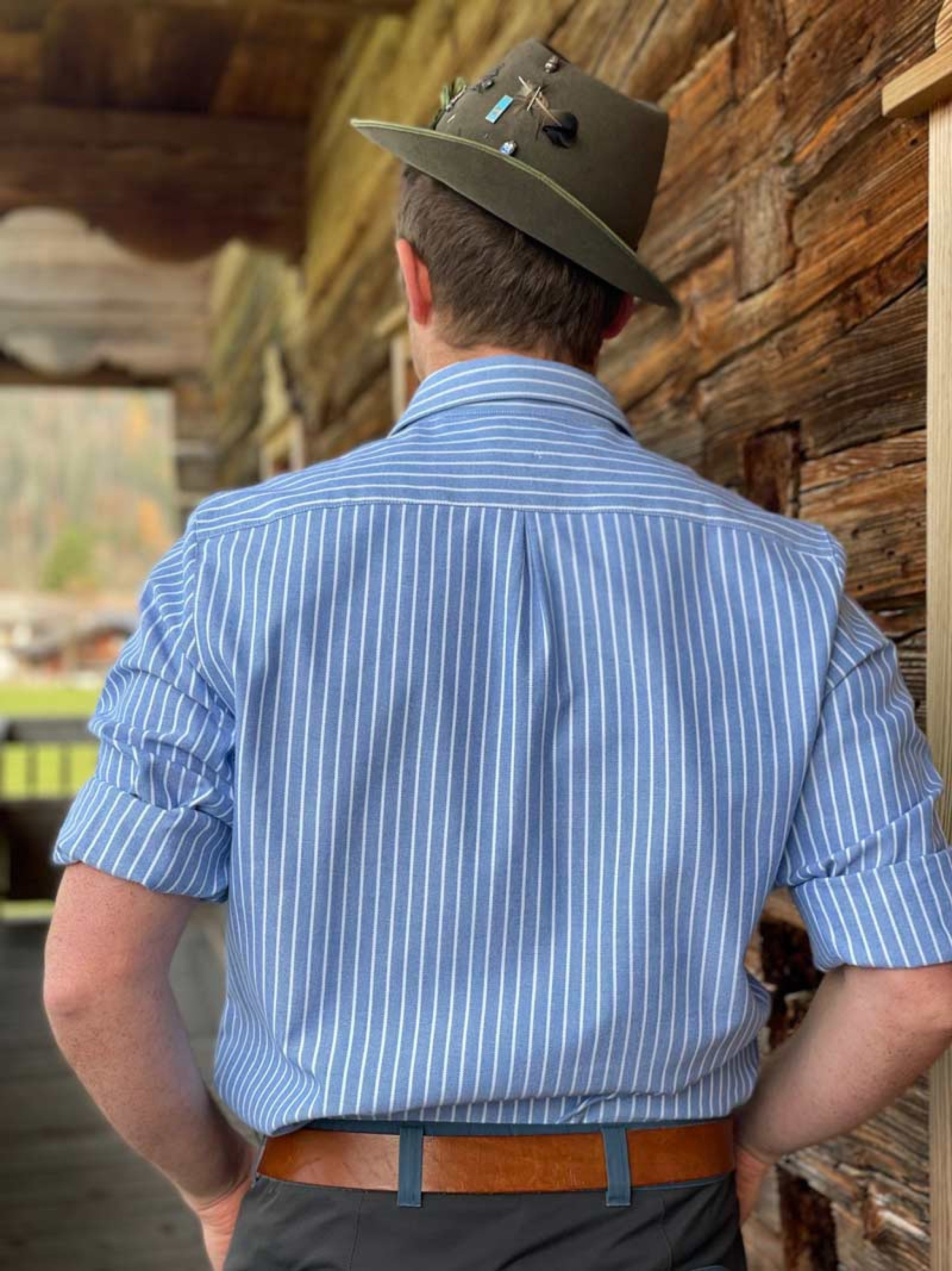 Wiesner Gwand | He-Pfoad LK Oxford St - hellblau/w