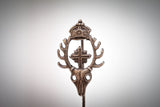 Kaiserl. Jagdab 1,7 x 2,8cm Neusilber - neusilber/