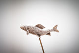 Äsche 3,2 x 1,6cm Neusilber - neusilber/neusilber
