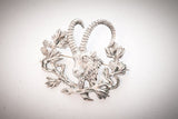 Anstecknadel Steinbock Latschen 3 x 3,6cm