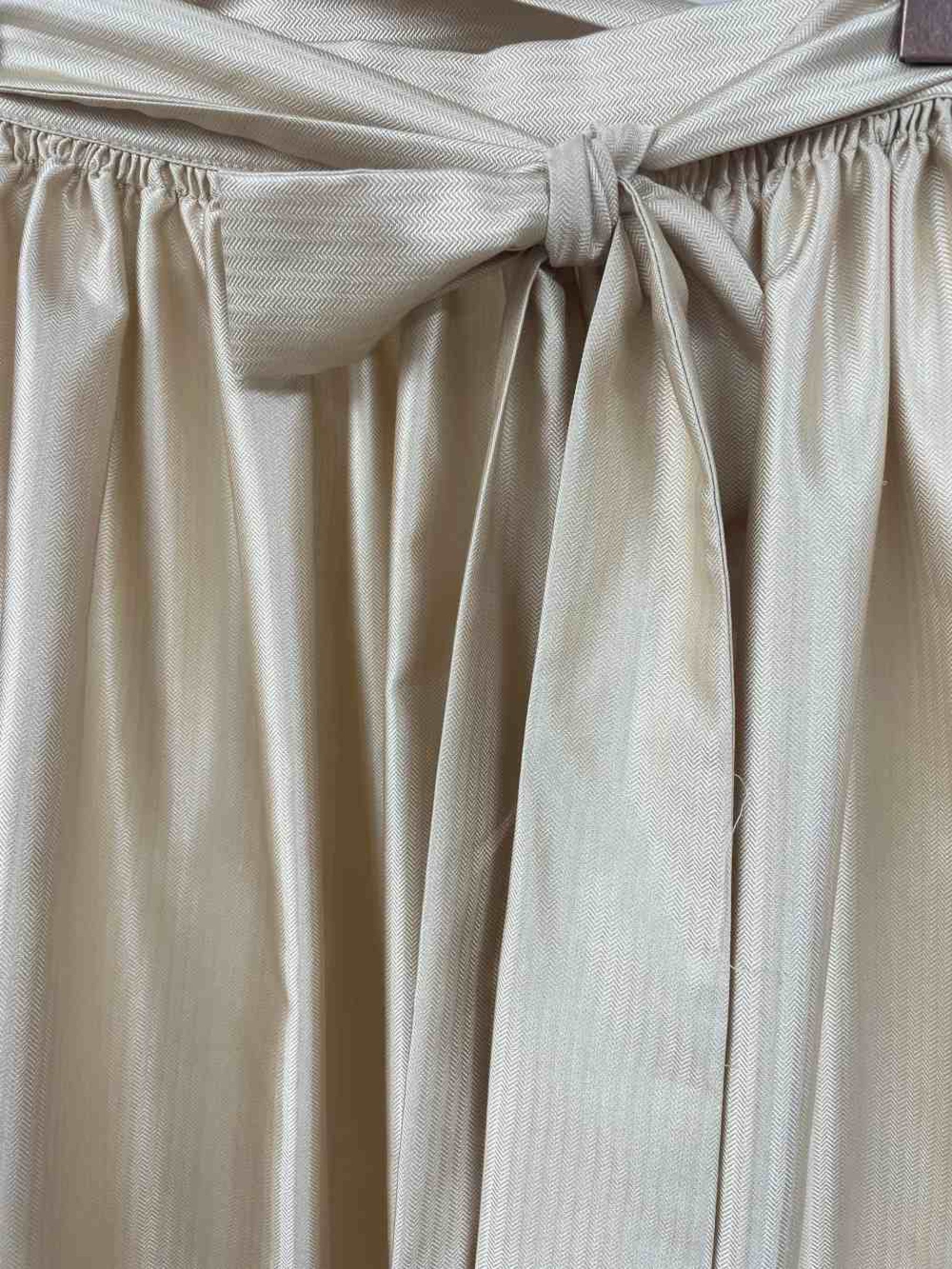 Handgmacht | Dirndlschürze Fischgrat - beige/beige