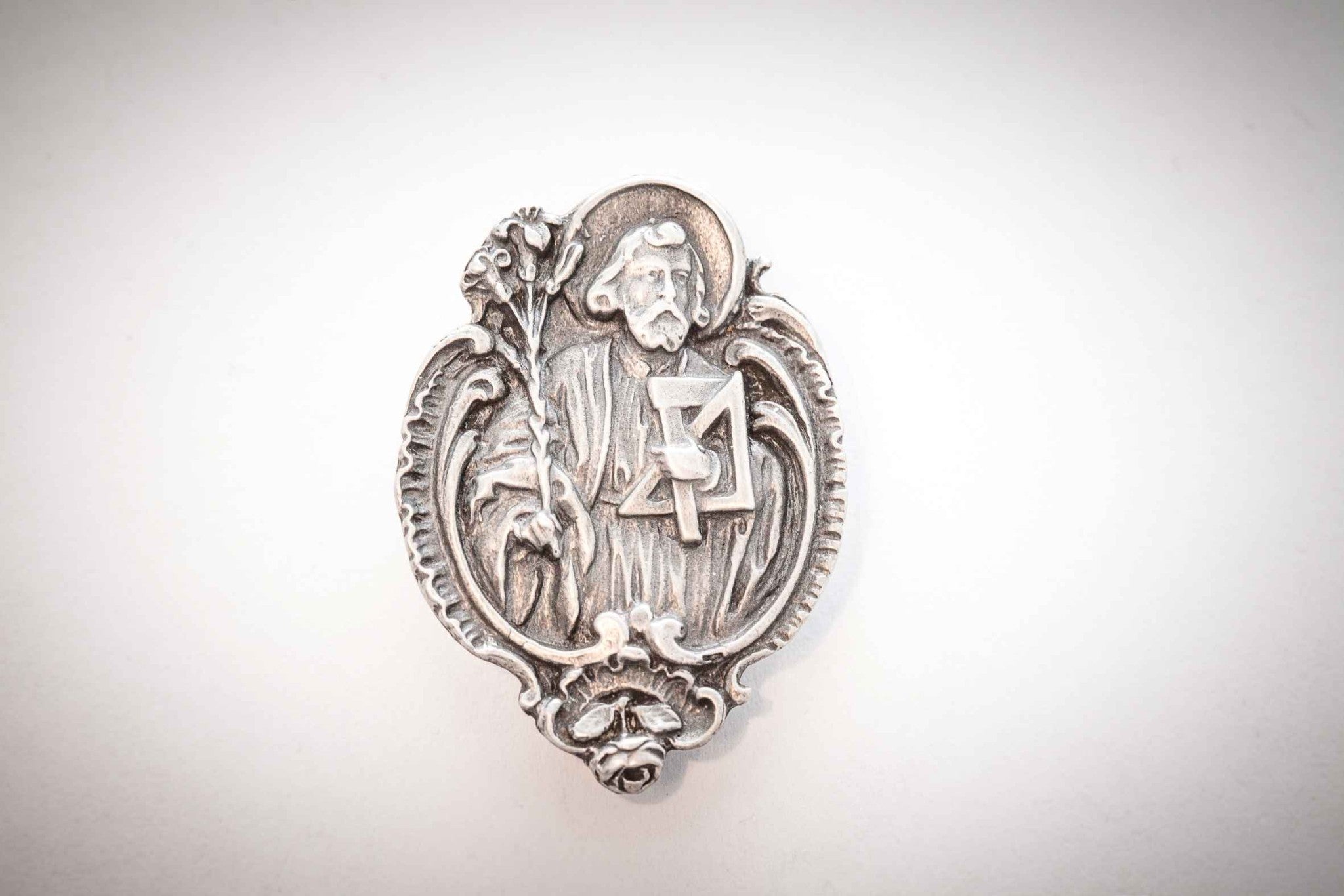 Anstecknadel Hl. Josef 2,4 x 2,7cm