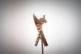 Anstecknadel Ski 1 x 2,5cm