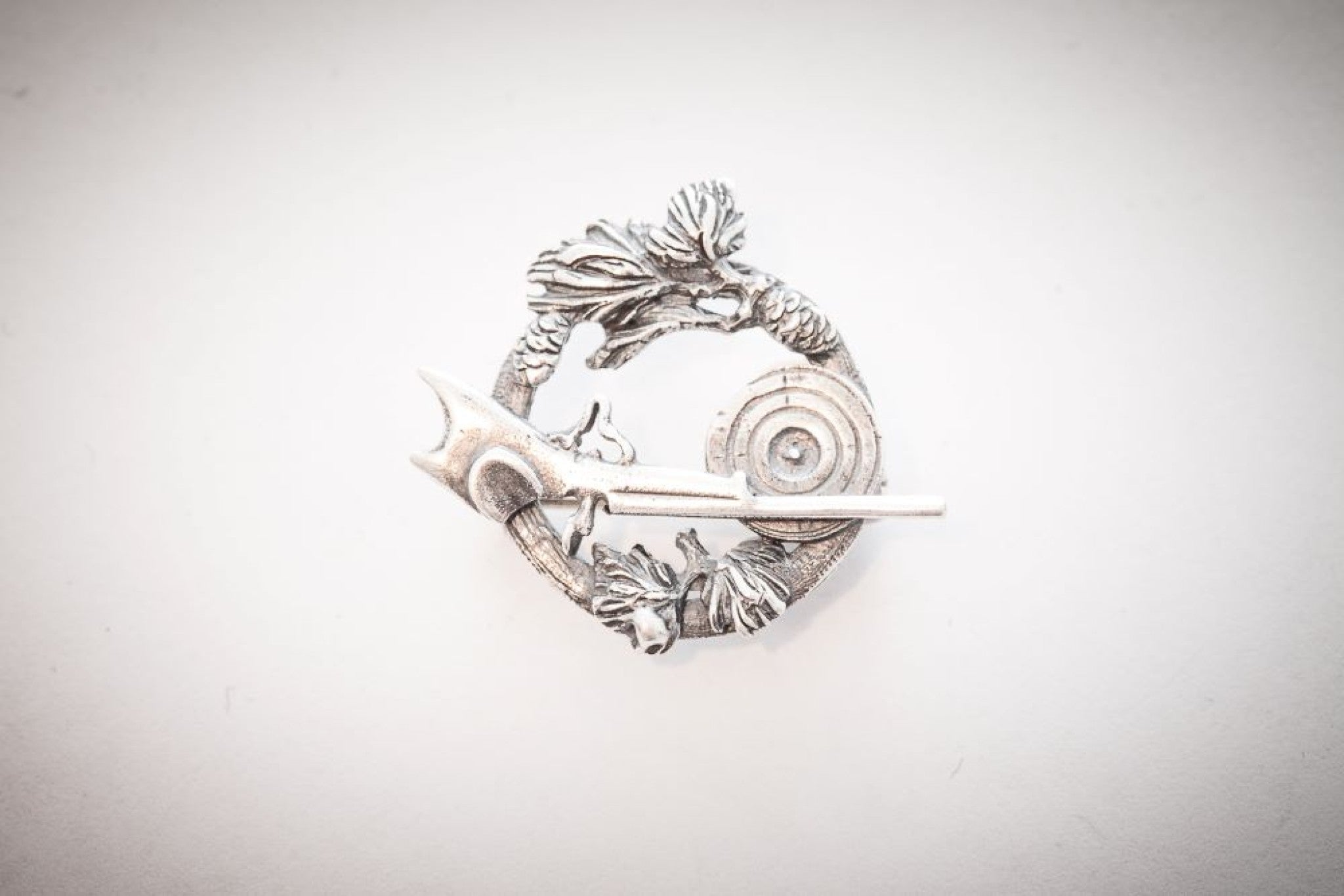 Scheibenbüchse 3 x 2,6cm Neusilber - neusilber/neu