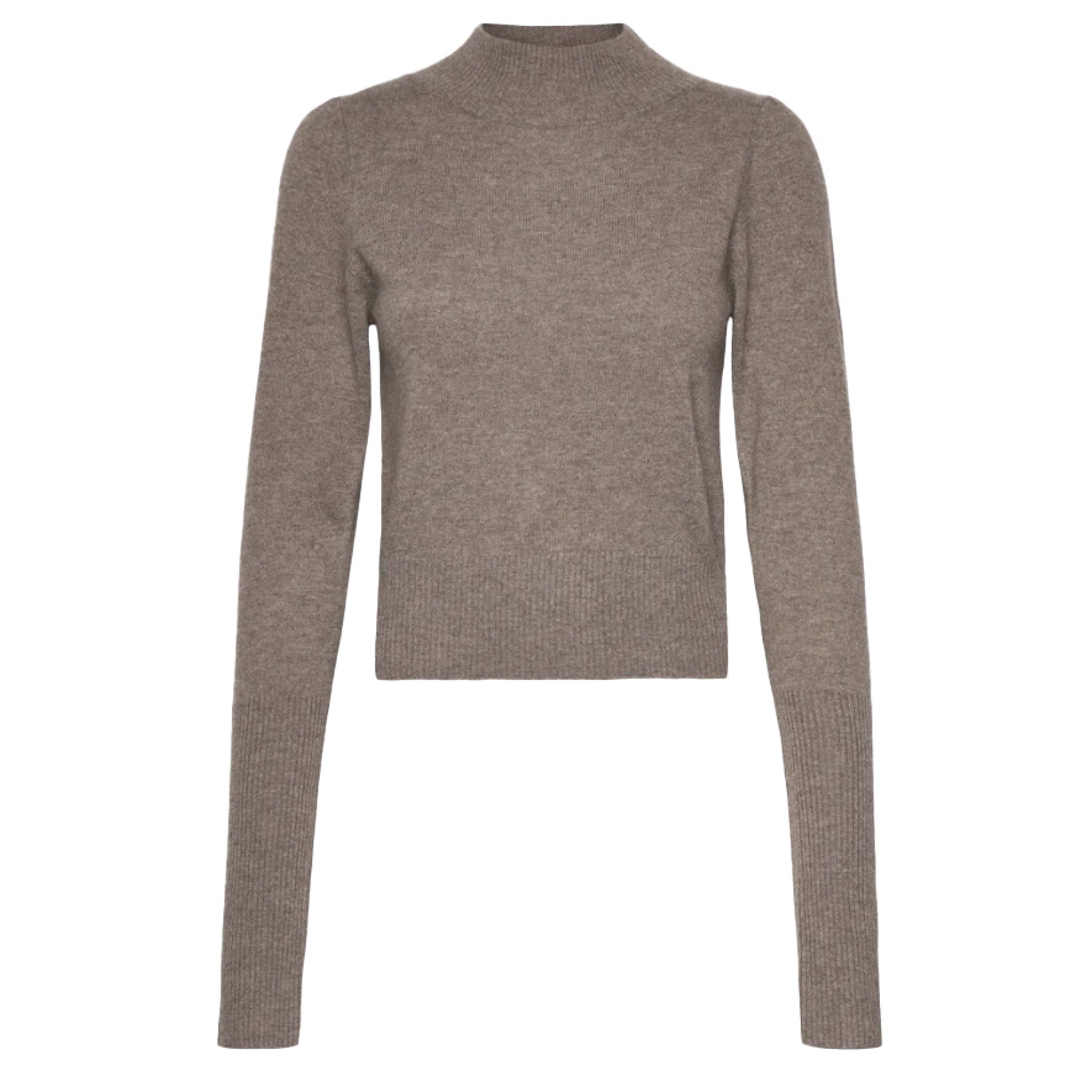 Pullover ROVATIA - 886/brown grey melange