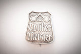 Optikermeister 2,6 x 3cm Neusilber - neusilber/neu