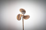 Schiffsschraube D1,6cm Neusilber - neusilber/neusi