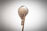 Ballon 0,9 x 1,6cm (Neusilber) - neusilber/neusilb