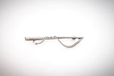 Peitsche 1 x 5,6cm Neusilber - neusilber/neusilber
