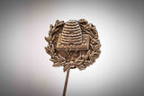 Imker 2 x 2cm (Neusilber) - ./neusilber