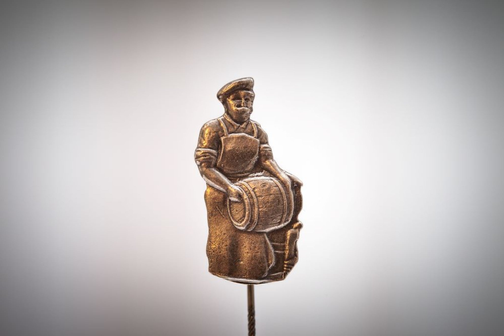 Brauer 1,8 x 3cm Neusilber - neusilber/neusilber