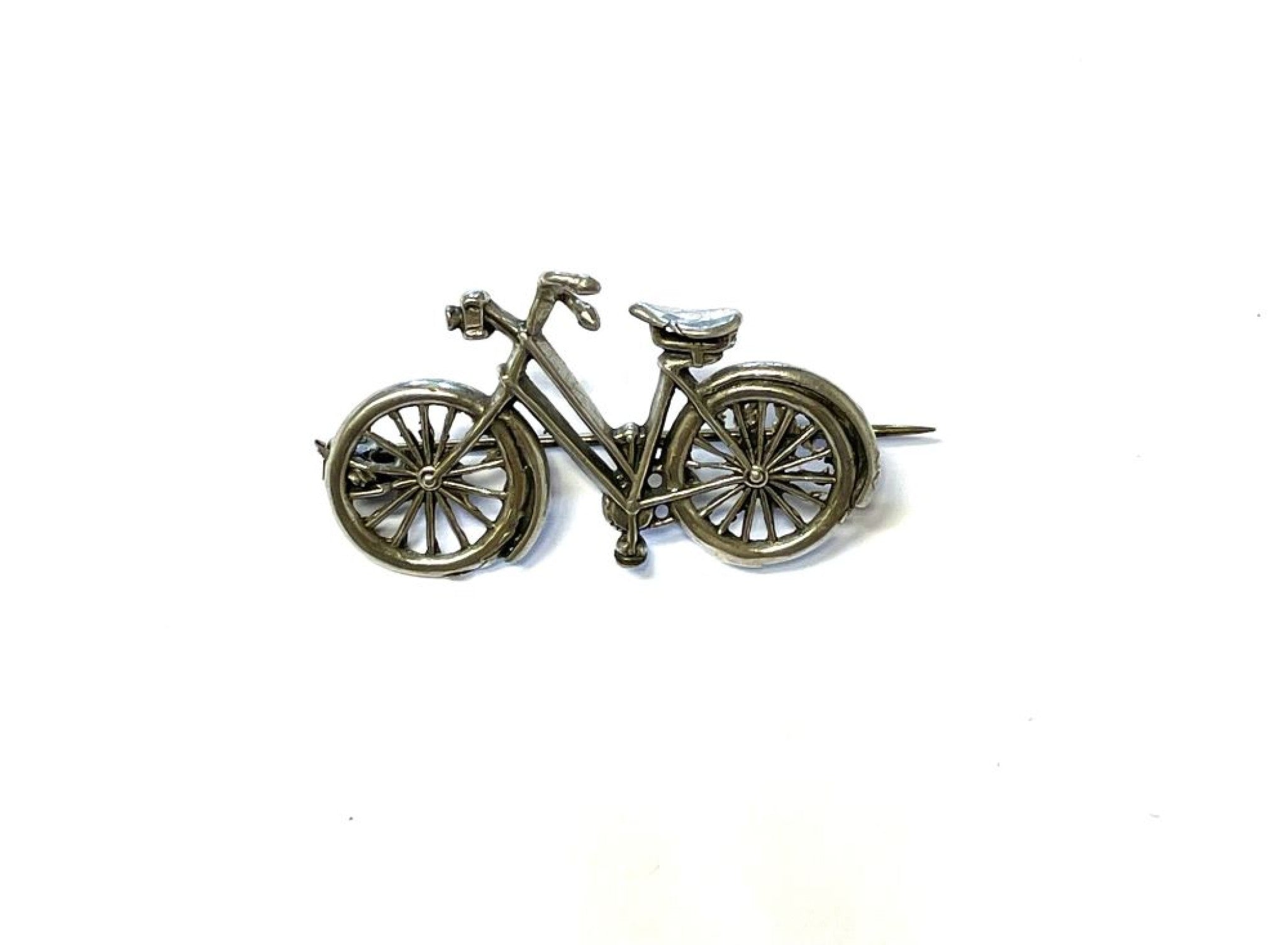 Fahrrad - neusilber/neusilber